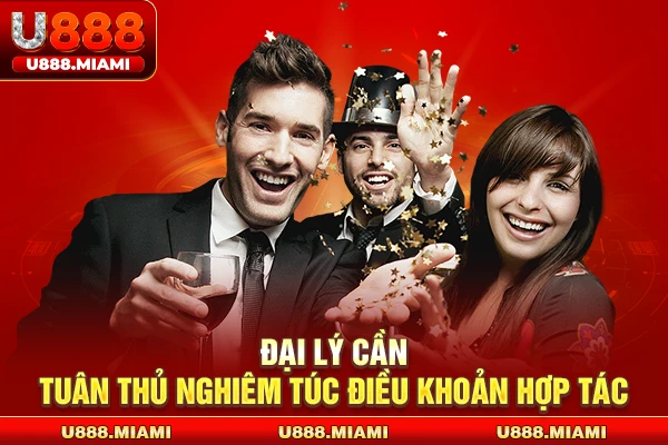 Đại lý cần tuân thủ nghiêm túc điều khoản hợp tác
