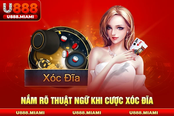 Nắm rõ thuật ngữ khi cược Xóc Đĩa